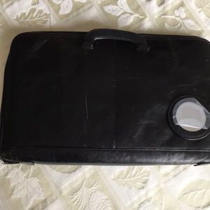 Black Leather Portfolio-Wilson’s